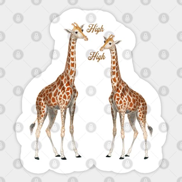 giraffe joke Sticker by Snapdragon